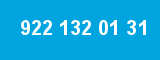 922 132 01 31